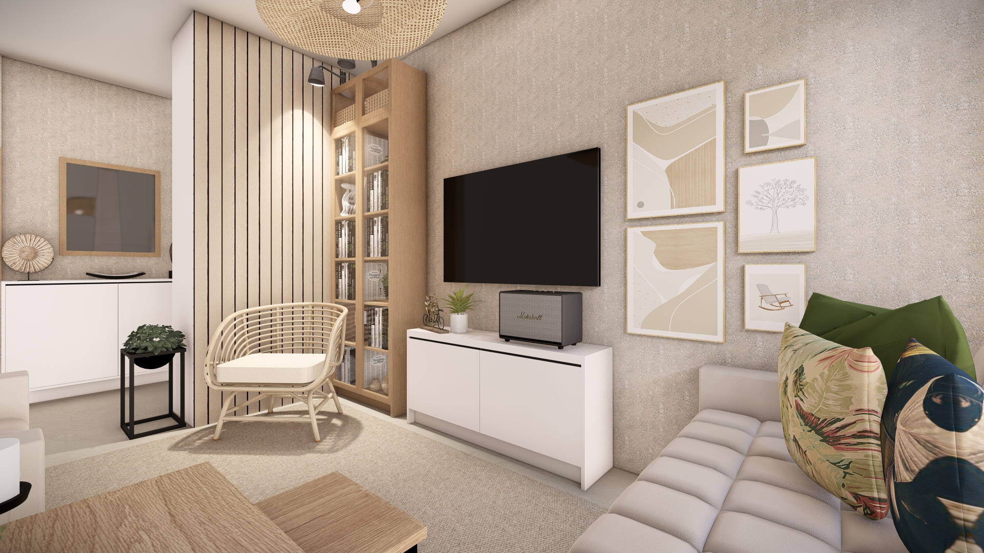 Home Design Loznica - Dizajn enterijera Dnevna soba 13