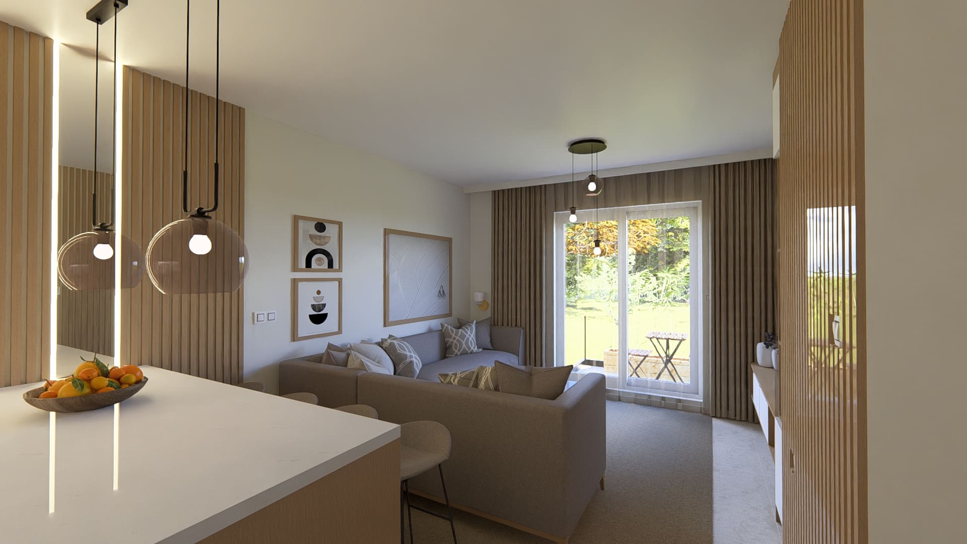 Home Design Loznica - Dizajn enterijera Dnevna soba 4