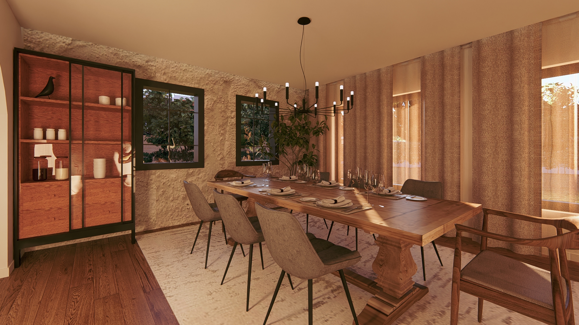 M HOME DESIGN - Materijalna kompozicija ton 9