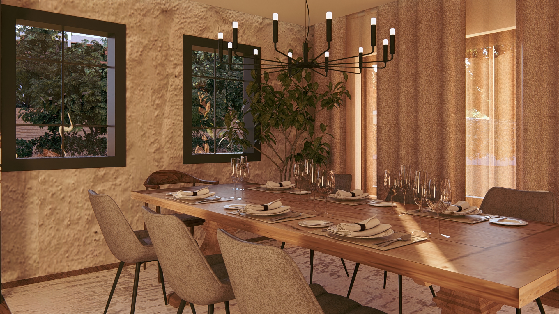 M HOME DESIGN - Materijalna kompozicija ton 10