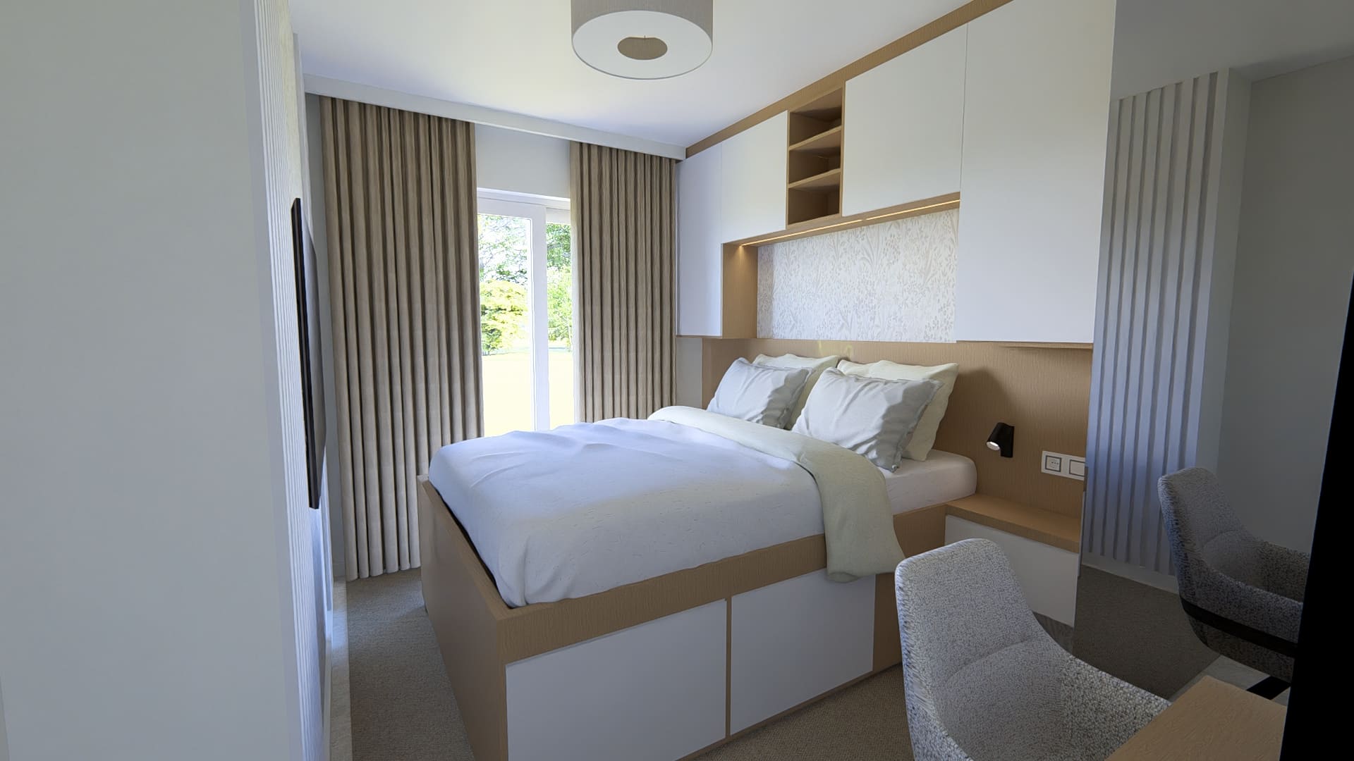 Home Design Loznica - Dizajn enterijera Spavaća soba 1