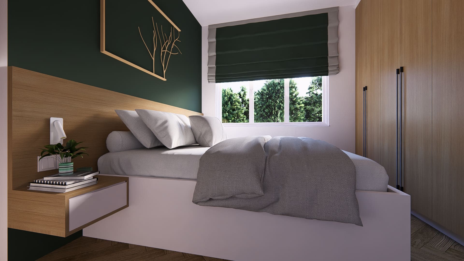 Home Design Loznica - Dizajn enterijera Spavaća soba 2